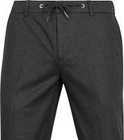 Suitable Chino Das Pied de Poule Anthracite
