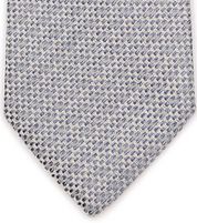 Suitable Tie Linen Structure Blue
