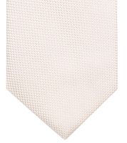Suitable Silk Tie Off White