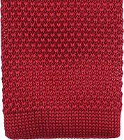 Suitable Knitted Tie Red TK-04
