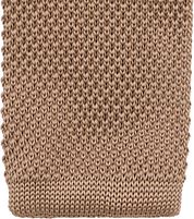 Suitable Knitted Tie Taupe TK-07