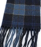 BarbourScarfs Tartan Lambswool Midnight