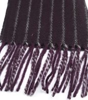 Suitable Men's Scarf Purple Stripes 18-19
