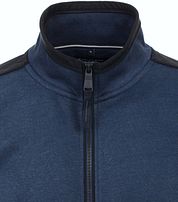 Casa Moda Sport Cardigan Zip Blue Indigo