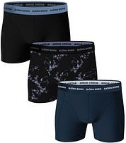 Bjorn Borg Boxers Cotton Stretch 3-Pack Black Blue