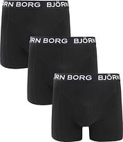 Bjorn Borg Boxers Cotton Stretch 3-Pack Black