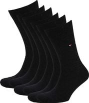 Tommy Hilfiger Classic 6-Pair Socks Black