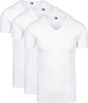 Alan Red Oklahoma T-shirt Stretch White 3-Pack