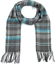Suitable Men's Scarf Acrylic Checks 20-04