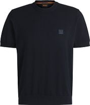BOSS Knitted T-shirt Kanache Navy
