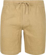 Suitable Linen Beach Shorts Beige