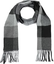 Suitable Men's Scarf Acrylic Checks 20-06