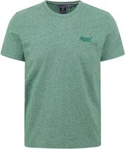 Superdry Classic T Shirt Grün