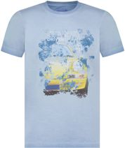 State Of Art T-Shirt Print Blue