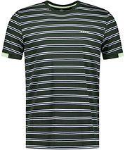 NZA T-shirt Noel Stripes Forest Green