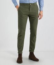 McGregor Chino Moleskin Olive Green