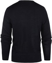 Steppin' Out Pullover V-Neck Merino Wool Navy