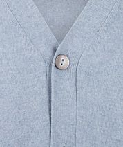 Steppin' Out Cardigan Cotton Cashmere Sky Blue