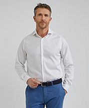 Steppin' Out Shirt Dobby White