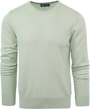 Suitable Respect Oinix Pullover O-Neck Light Green