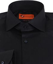 Suitable Shirt Skinny Fit Black