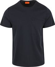 Suitable T-shirt Sonny Pocket Dark Blue