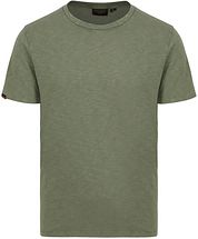 Superdry Slub T-Shirt Melange Olive Green