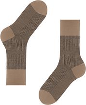 Falke Airport Herringstripe Sock Beige