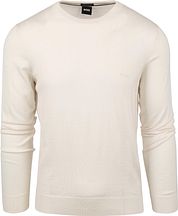 BOSS Pull Botto Wool Ecru