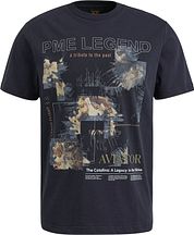 PME Legend Jersey T Shirt Logo Navy
