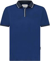State Of Art Jersey Polo Shirt Dark Blue