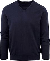 Suitable Pullover Vini V-Neck Navy 