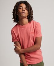 Superdry Classic T Shirt Melange Pink