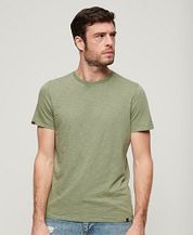 Superdry Slub T-Shirt Melange Olive Green