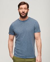 Superdry Slub T-Shirt Melange Blue