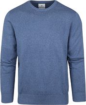 State Of Art Pullover Melange Blue