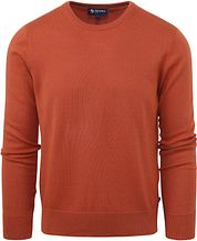Suitable Respect Oinix Pullover O-Neck Orange