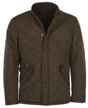 Barbour Quilted Jas Powell Olijf