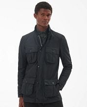 Barbour Wax Jacket Corbridge Black