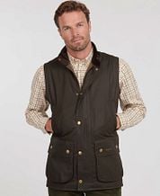 Barbour Westmoreland Wax Bodywarmer Olive Green