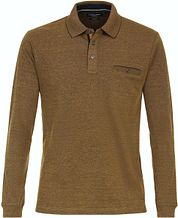 Casa Moda Poloshirt Long Sleeves Yellow