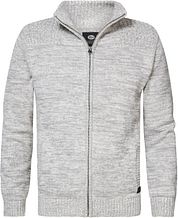 Petrol Cardigan Woodstock Grey