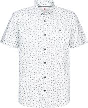 Petrol Short Sleeve Shirt Print Green