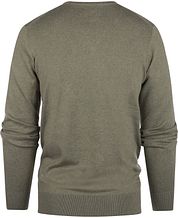 Steppin' Out Pullover Cotton Cashmere Olive Green