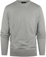 Steppin' Out Pullover Cotton Cashmere Melange Grey