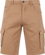 No Excess Cargo Short Linen Beige
