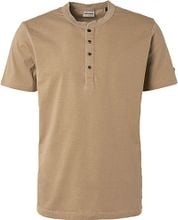 No Excess T-Shirt Button Khaki