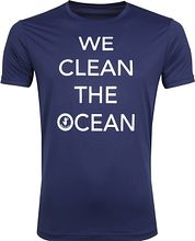 Save The Duck T-shirt Navy Stretch Text