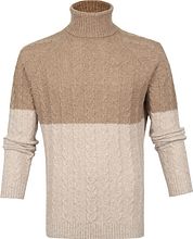 Suitable Italcol Turtleneck Wool Beige