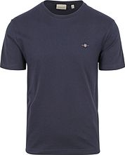 Gant T-shirt Shield Logo Navy